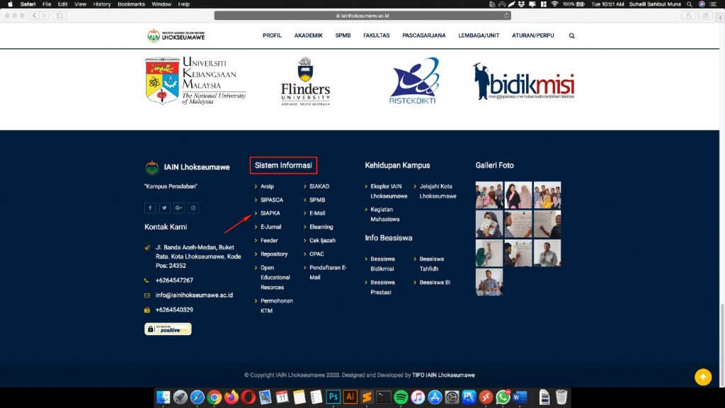 Tutorial Tata Cara Pendaftaran Wisuda Secara Online di Aplikasi SIAPKA